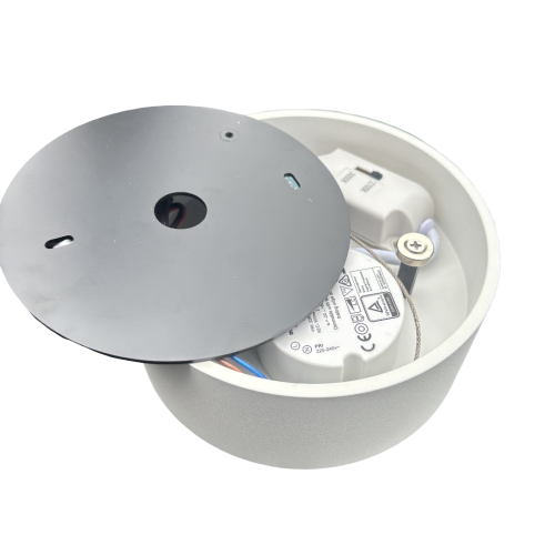 202550 PLAFONNIER LUNE ROND WIT