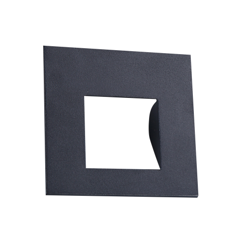 202851 WAND INB. BEZEL ZWART 3W 2700K DIM