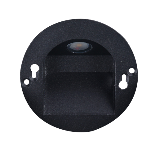 202851 WAND INB. BEZEL ZWART 3W 2700K DIM