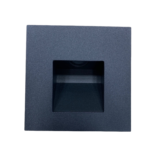 202851 WAND INB. BEZEL ZWART 3W 2700K DIM