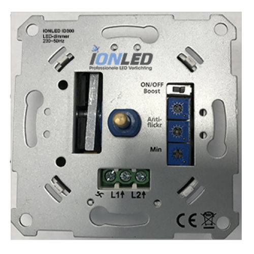 INBOUWDIMMER LED UNIVERSEEL 300W WIT