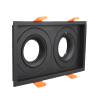 100148 INB RING RECHTHOEK 110 TBV 2X50mm MODULE KANTELB ZWART