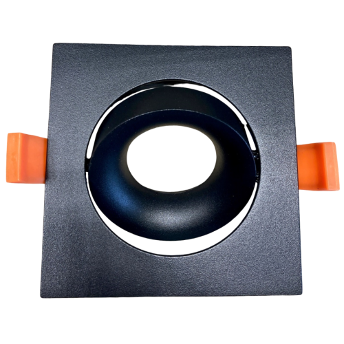 100158 INB RING VIERKANT 100 TBV 50MM MODULE KANTELBAAR ZWART