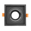 104388 INB RING VIERKANT 110 TBV 1x50mm MODULE KANTELBAAR ZWART