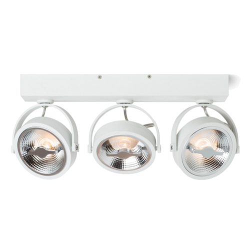 611064 LED OPBOUW KARDAN AR111 3 -LICHTS WIT