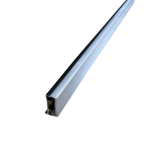 605241 LEGPLANK PROFIEL 0818 ZWART 24V 2700K 2MTR OPAAL