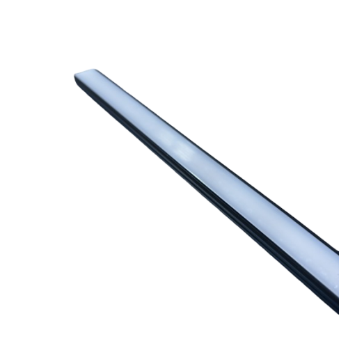 605244 OPBOUW PROFIEL 1707 ZWART 24V 2700K 2MTR OPAAL