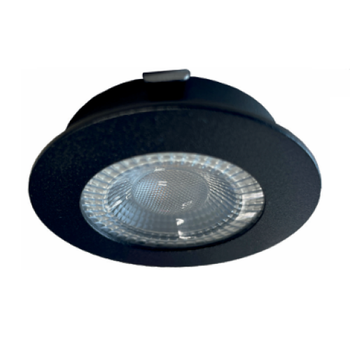 605251 INBOUWSPOT CABINET 2700K 3W 24V ZWART