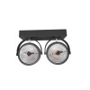 611057 LED OPBOUW KARDAN AR111 2-LICHTS ZWART