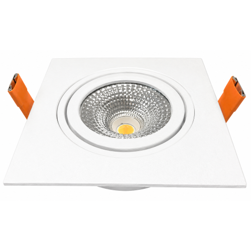 300311 INB SPOT SLIDE 7W VIERKANT 2000-3000K DTW  WIT