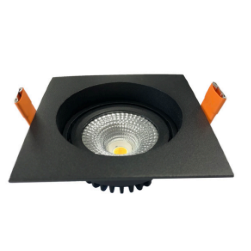 INB SPOT SLIDE 7W VIERKANT 2000-3000K DTW