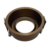 100086 INBOUWSPOT VINNY KANTELBAAR 50MM LICHT BRONS