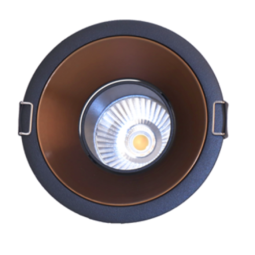 INBOUW SPOT CLICK ROND 50mm  KANTELBAAR