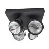 611068 LED OPBOUW KARDAN AR111 4 -LICHTS ZWART