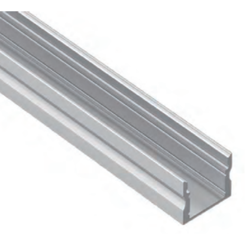 604133 PROFIEL MODEL 10 ALU 2,5MTR OPAAL COVER