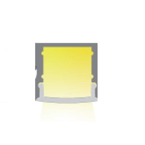 604090 PROFIEL MODEL 10 ZWART 2,5MTR ZWART COVER