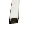 604165 PROFIEL MODEL 10 ZWART 2,5MTR OPAAL COVER