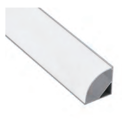 590165 HOEK PROFIEL MODEL 5 2MTR 30X30MM INCL OPAAL