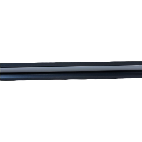 LED PROFIEL INBOUW ASY MODEL 21  2.5MTR ZWART OPAAL 