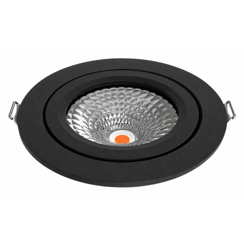 100128 INB SPOT SHELBY ROND 5W DTW ZWART