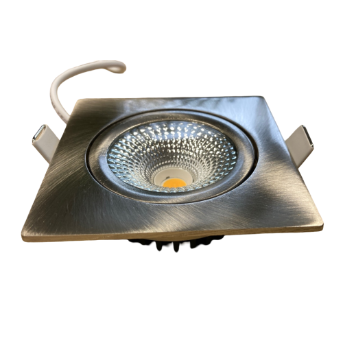 300299 INBOUWSPOT CABINET THIN VIERKANT NIKKEL