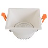 300327 INBOUW SPOT LOUVRE VIERKANT 7W  TRIAC DIMBAAR WIT