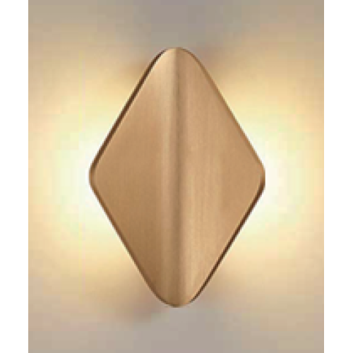 110420 WANDLAMP ZINNIA 6W 2700K GESCHUURD BRONS TRIAC